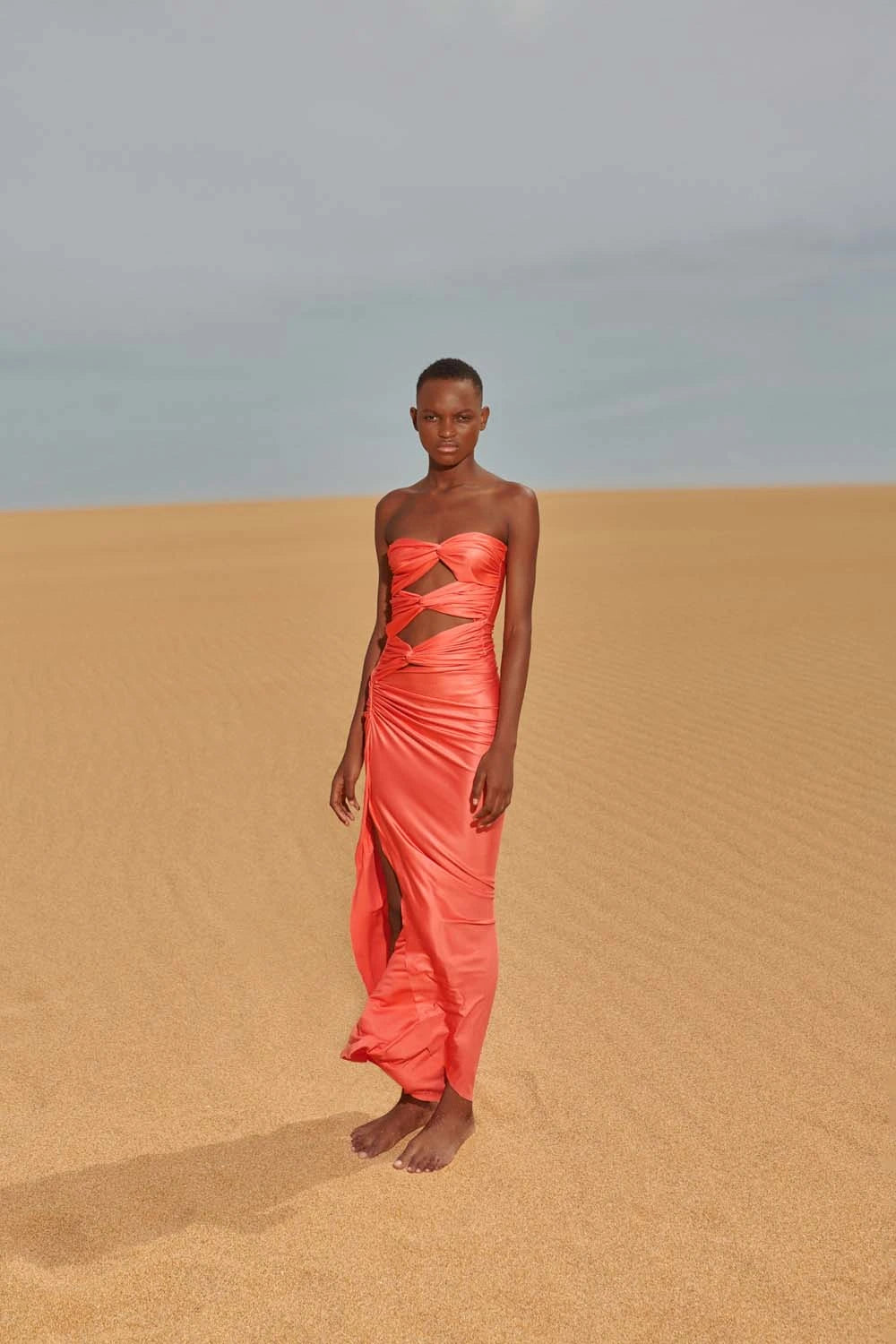 Vera Maxi Dress in Red - Resort 23 – INTERNATIONAL BAOBAB