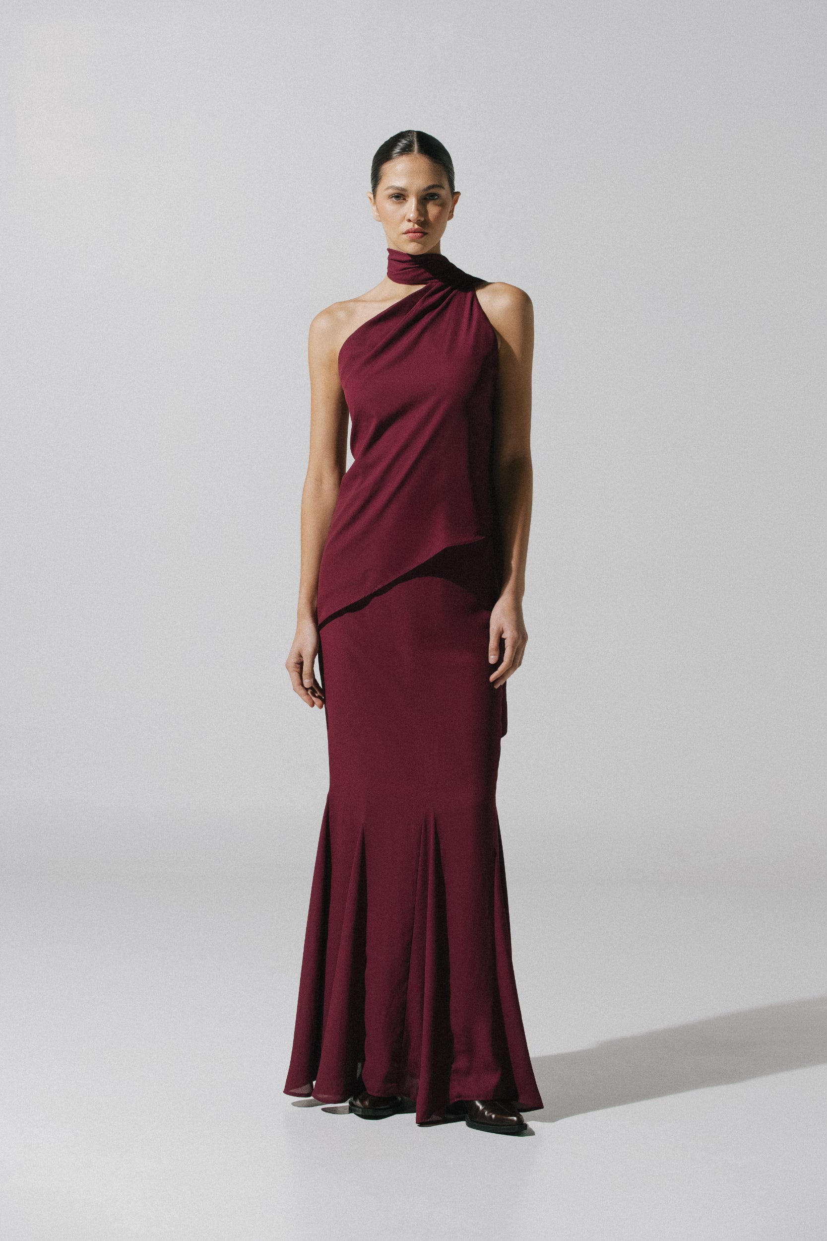 baobab ari maxi dress Ari Maxi Skirt Red in Chiffon