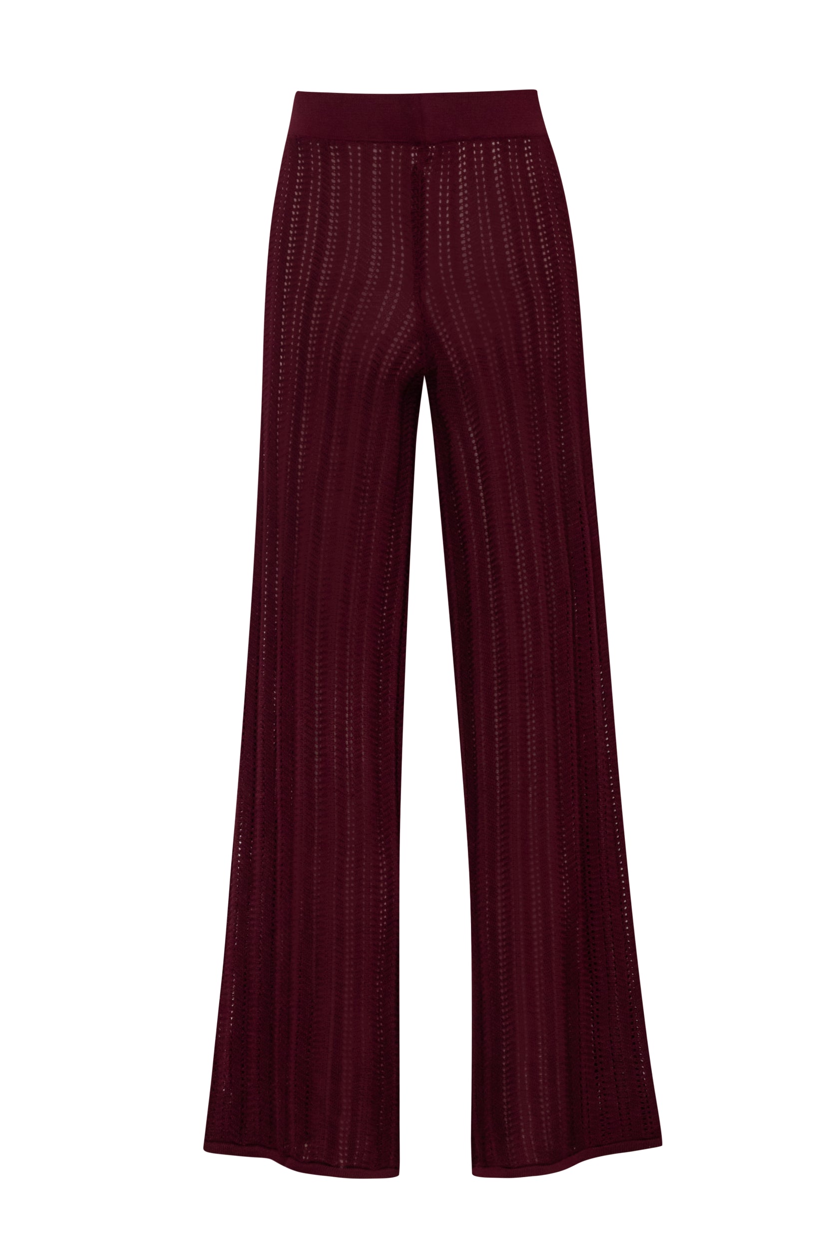 Corsica Pants by Baobab, side view with visible texture and relaxed cut.