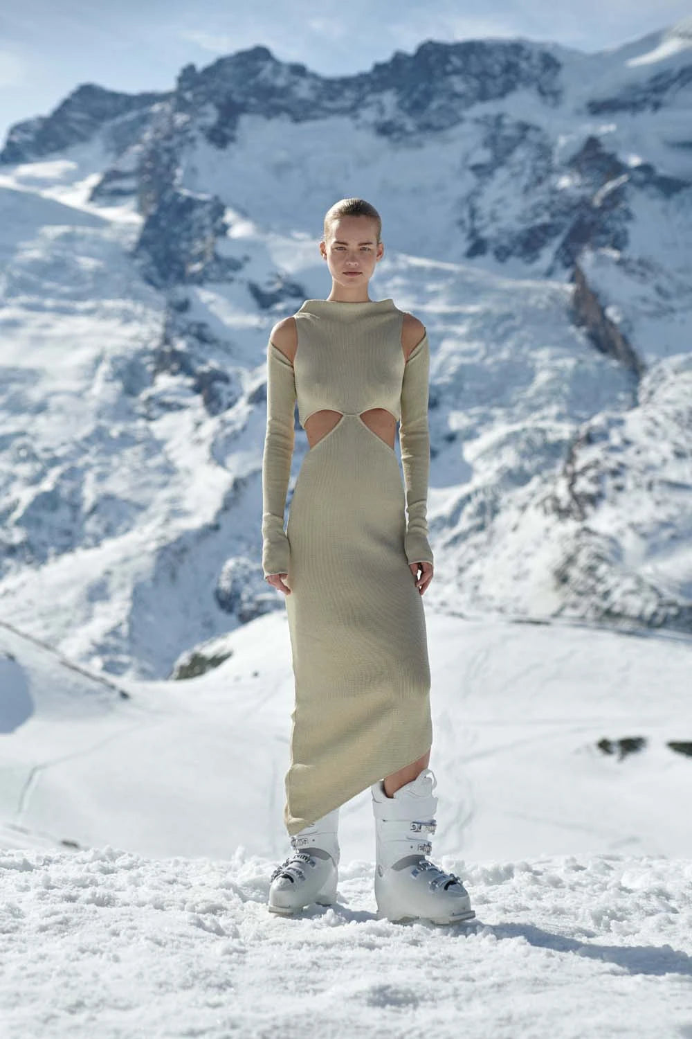 Verona Maxi Dress in Beige - Fall Winter 23 Verona Maxi Dress in Beige - Fall Winter 23