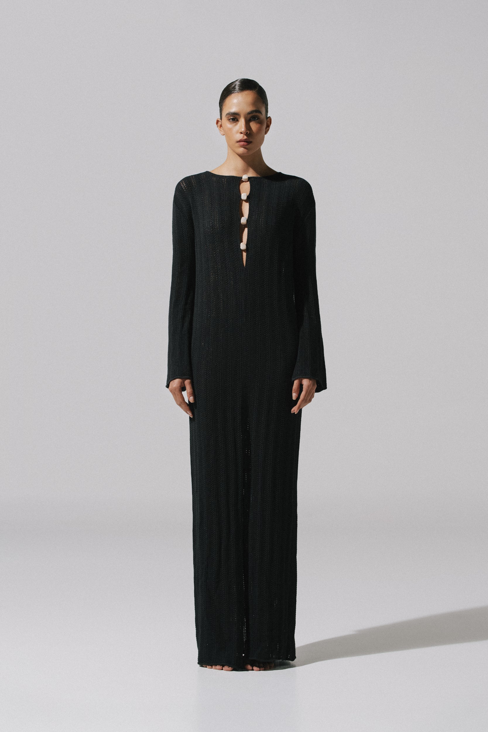 Mamu Maxi Dress in Black