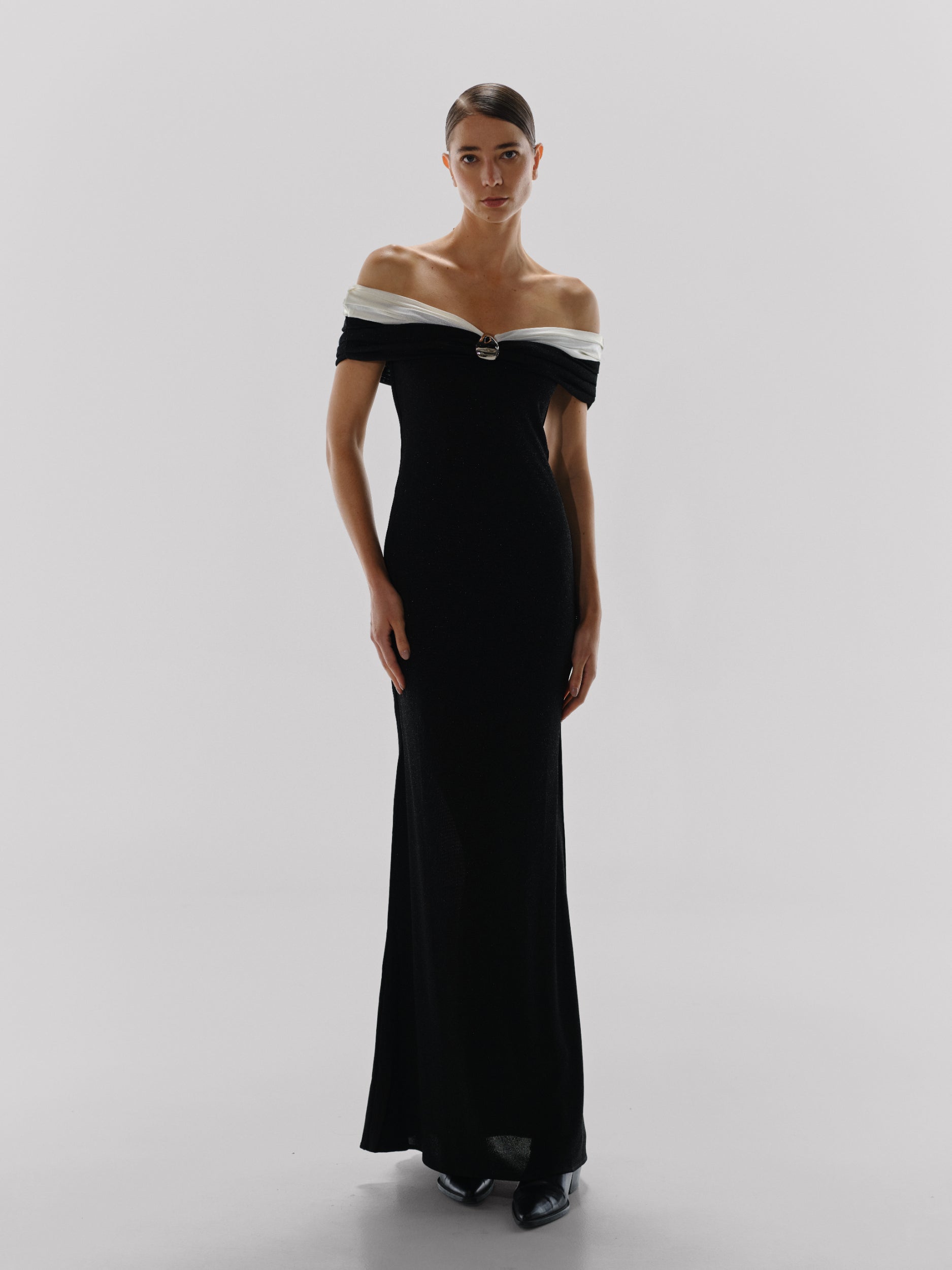 Sendai Maxi Dress Black in Lycra - Resort 25 L / Midnight | by BAOBAB Sendai Maxi Dress Black in Lycra - Resort 25 L / Midnight | by BAOBAB