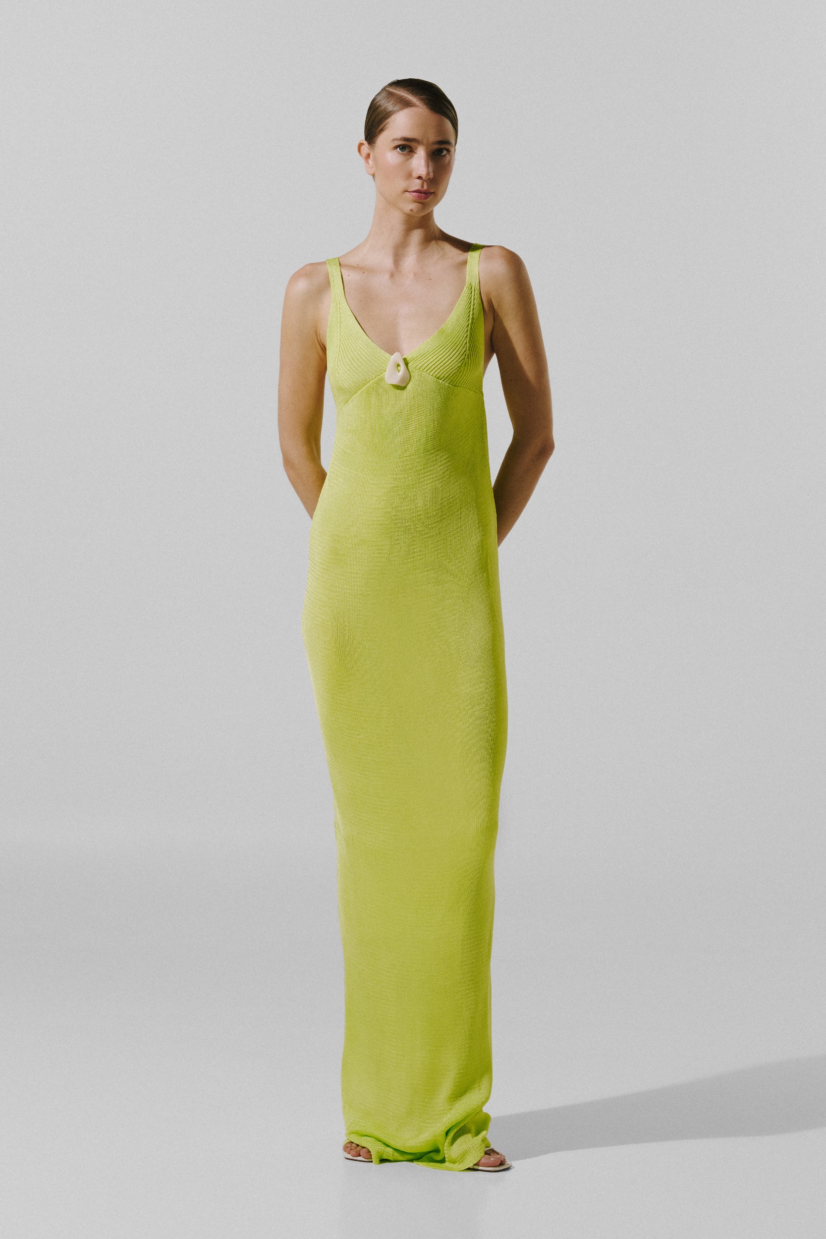 Grace Maxi Dress in Green - Spring Summer 24 INTERNATIONAL BAOBAB Grace Maxi Dress in Green - Spring Summer 24 INTERNATIONAL BAOBAB