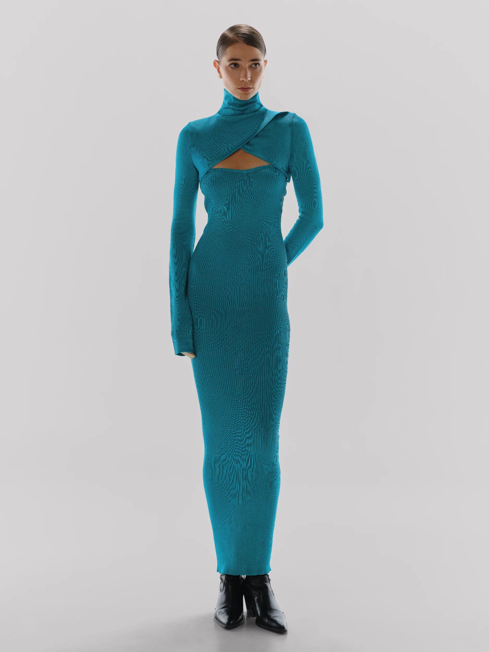 Sierra Maxi Dress in Blue - Fall Winter 23 INTERNATIONAL BAOBAB Sierra Maxi Dress in Blue - Fall Winter 23 INTERNATIONAL BAOBAB