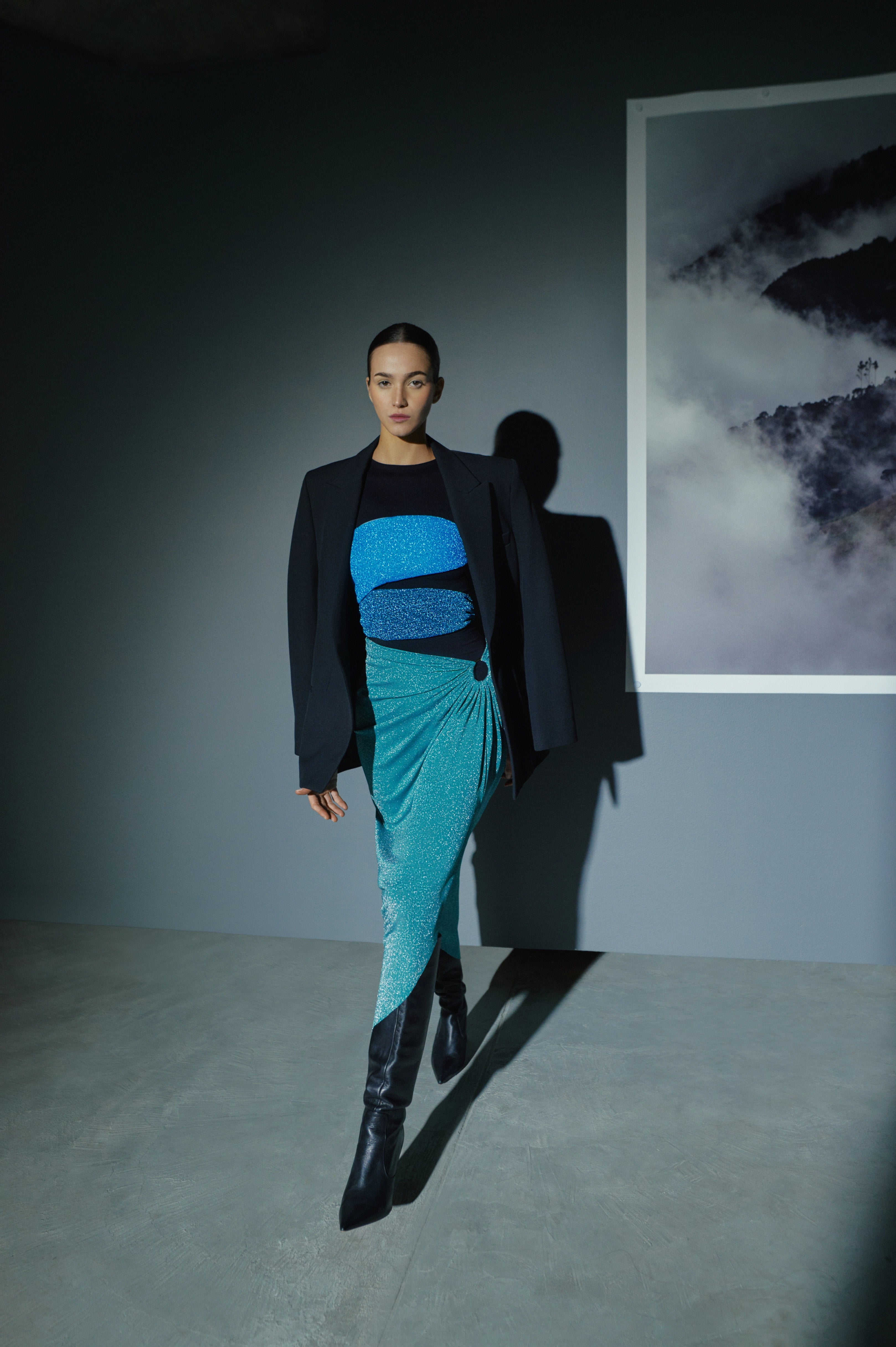 Isla Maxi Dress in Blue - Spring Summer 23 – INTERNATIONAL