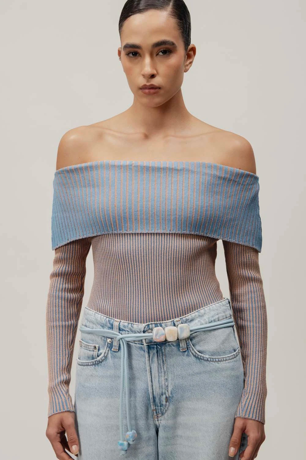 Kini Body Multicolor in Knit Fabric - Fall Winter 24