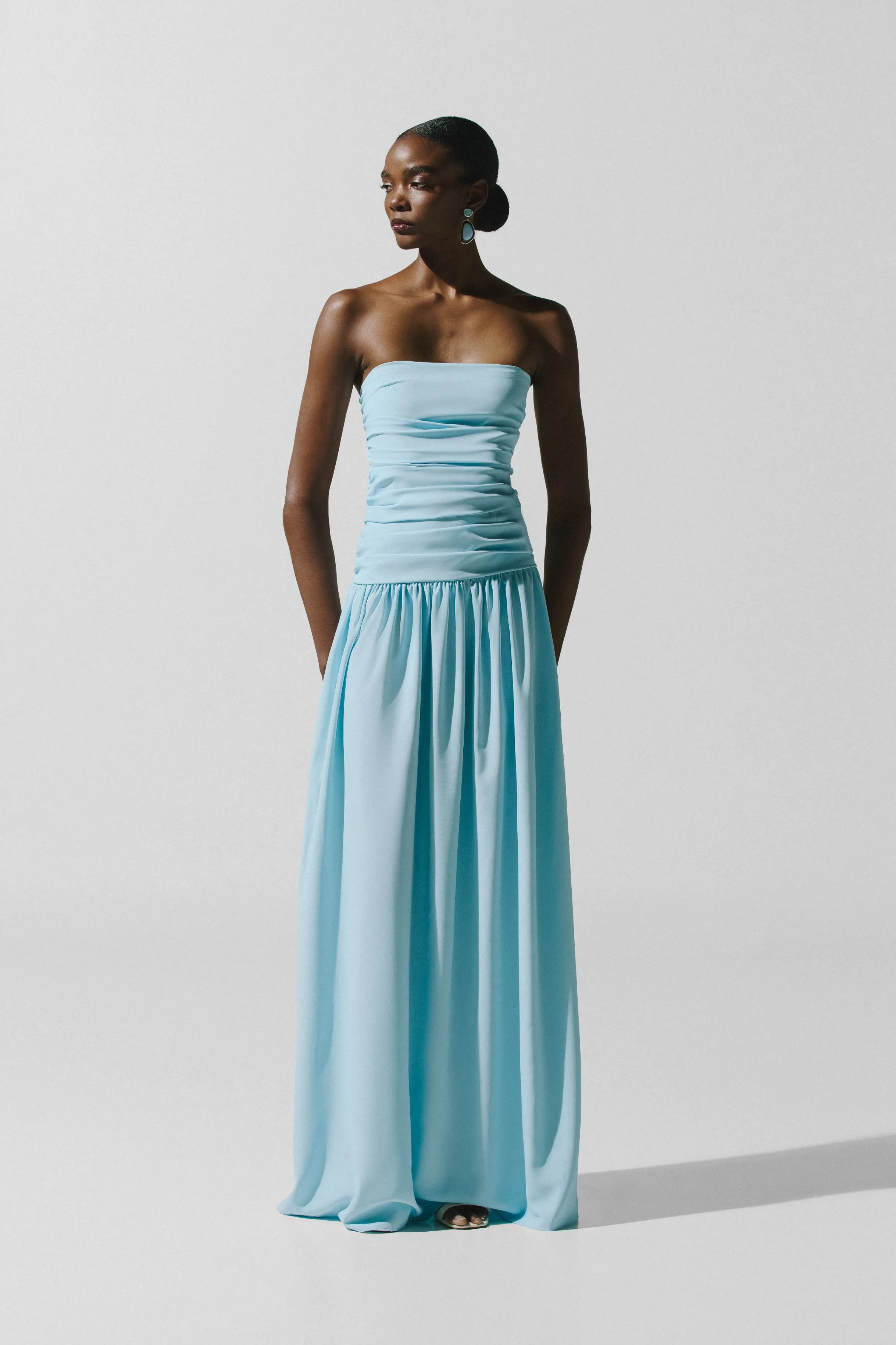 nicola maxi dress Baobab: (6360459) XS Color:DOTTED HORSE BROWN expedited or any special occasion Everlane Halter Dress, Ultrasoft