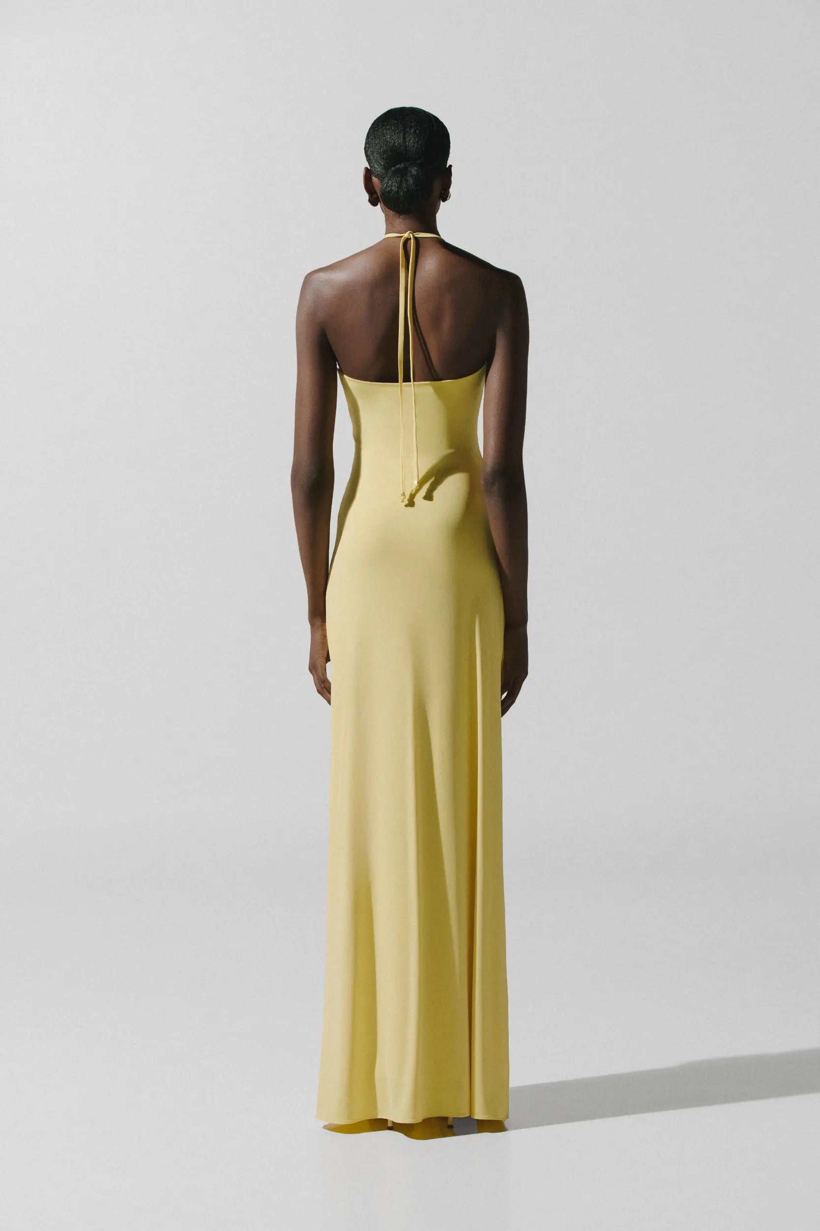 Romina Maxi Dress Yellow in Lycra - High Summer 26 INTERNATIONAL BAOBAB Romina Maxi Dress Yellow in Lycra - High Summer 26 INTERNATIONAL BAOBAB