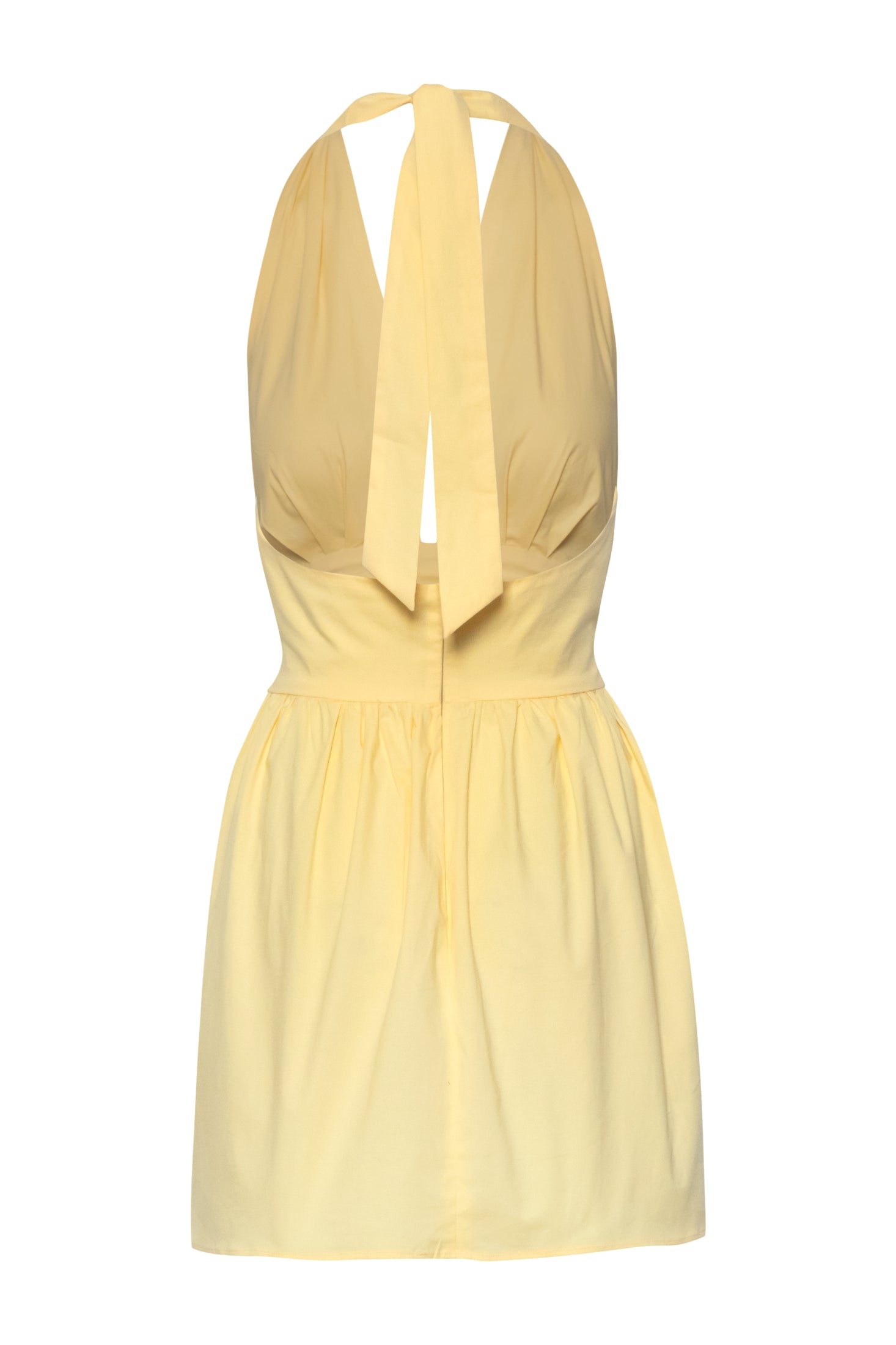 Agustina Mini Dress Yellow in Cotton - Spring Summer 26 INTERNATIONAL BAOBAB Agustina Mini Dress Yellow in Cotton - Spring Summer 26 INTERNATIONAL BAOBAB