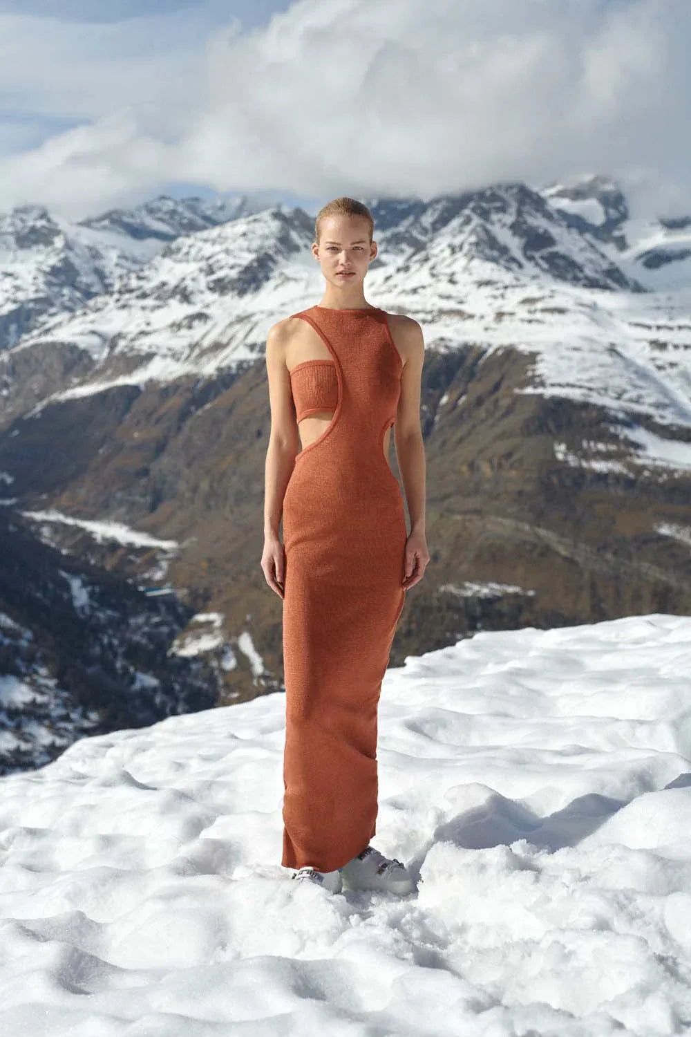 Julia Maxi Dress in Orange - Fall Winter 23 INTERNATIONAL BAOBAB Julia Maxi Dress in Orange - Fall Winter 23 INTERNATIONAL BAOBAB