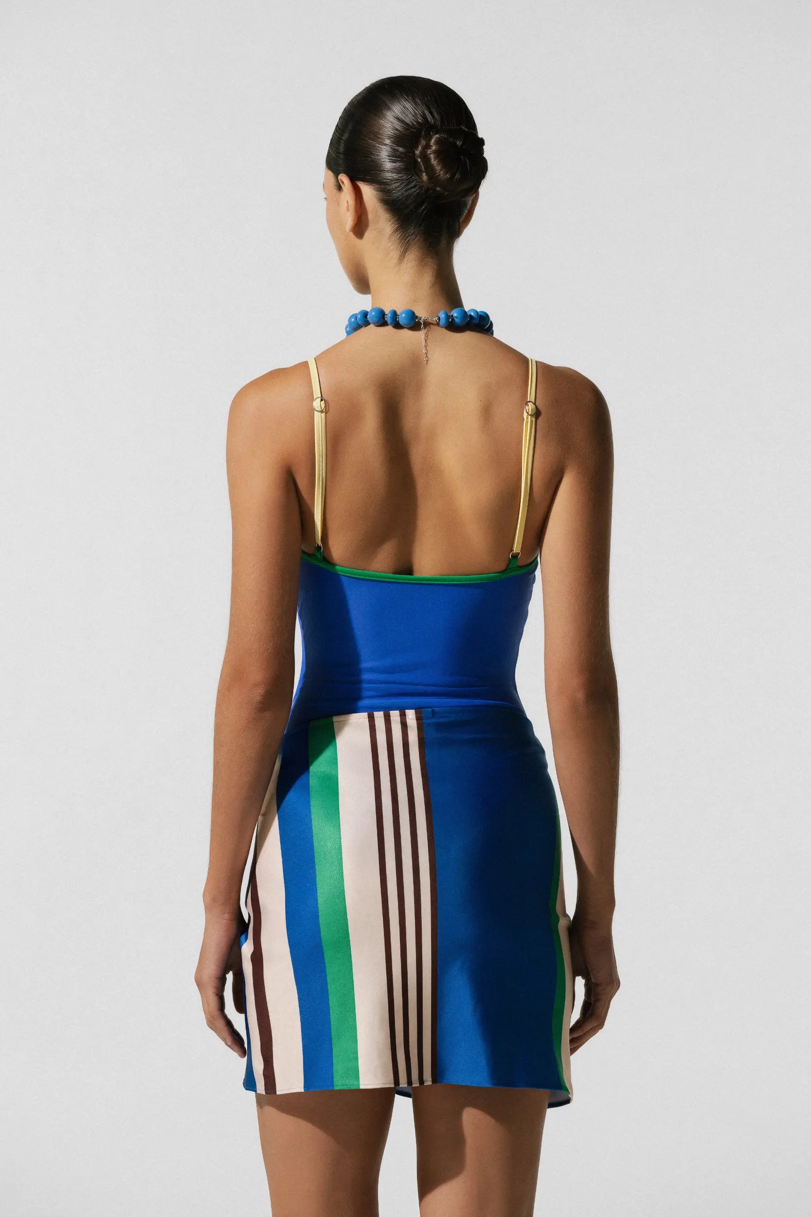 Assia One Piece Blue in Lycra - Casa Lawa 26 – INTERNATIONAL BAOBAB