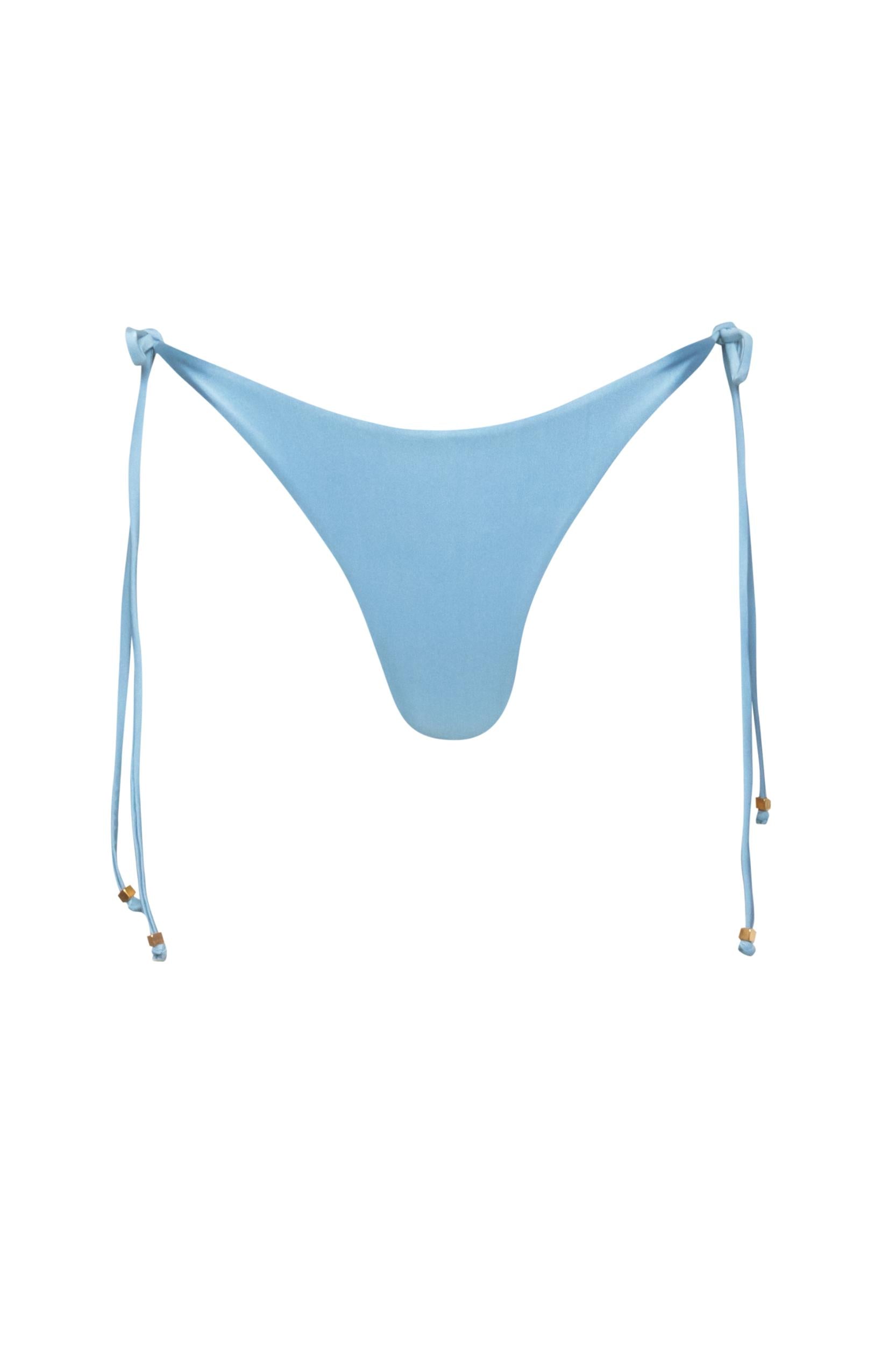 Nala Bikini Bottom Blue in Lycra - Spring Summer 26