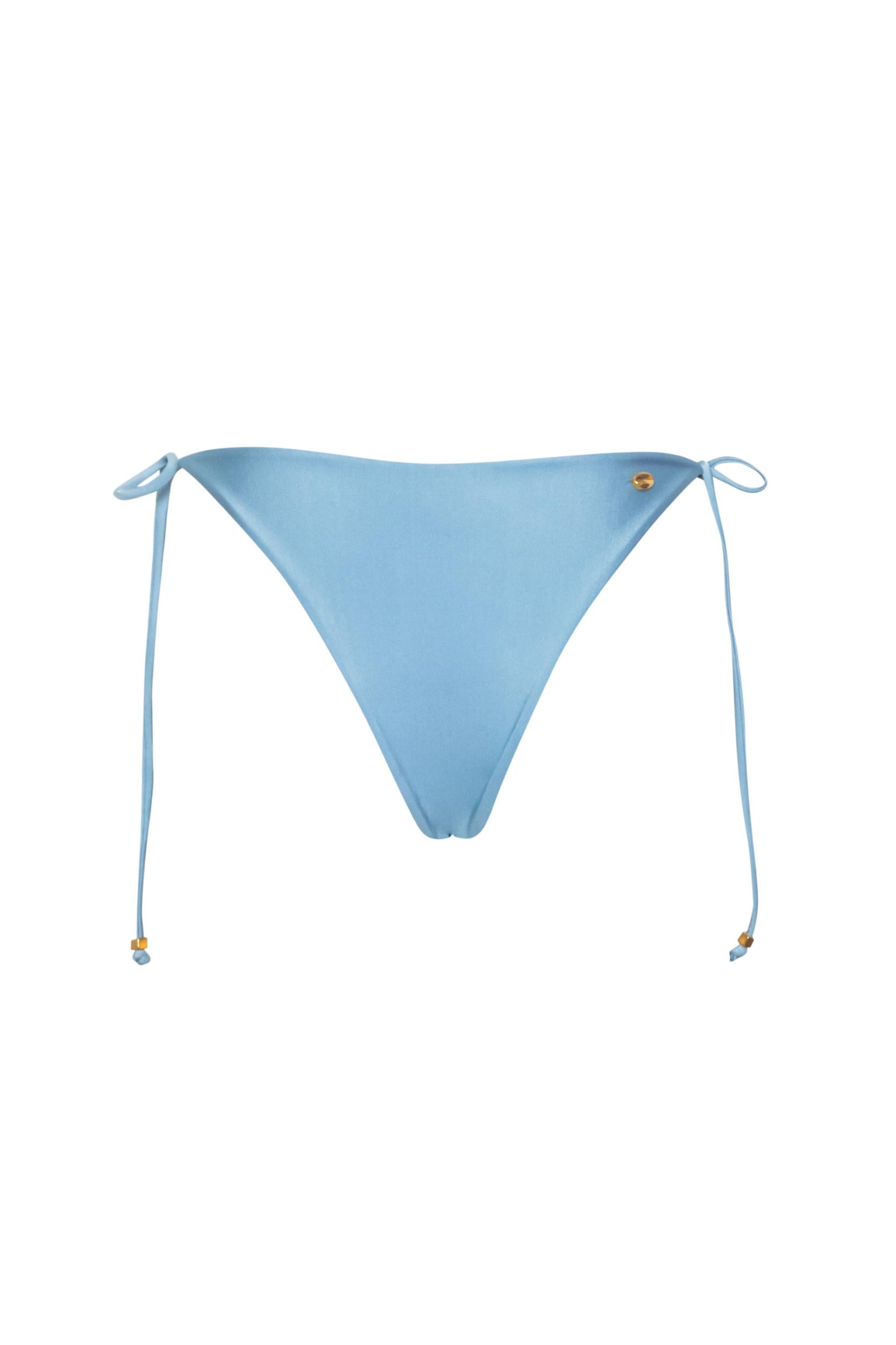 Nala Bikini Bottom Blue in Lycra - Spring Summer 26