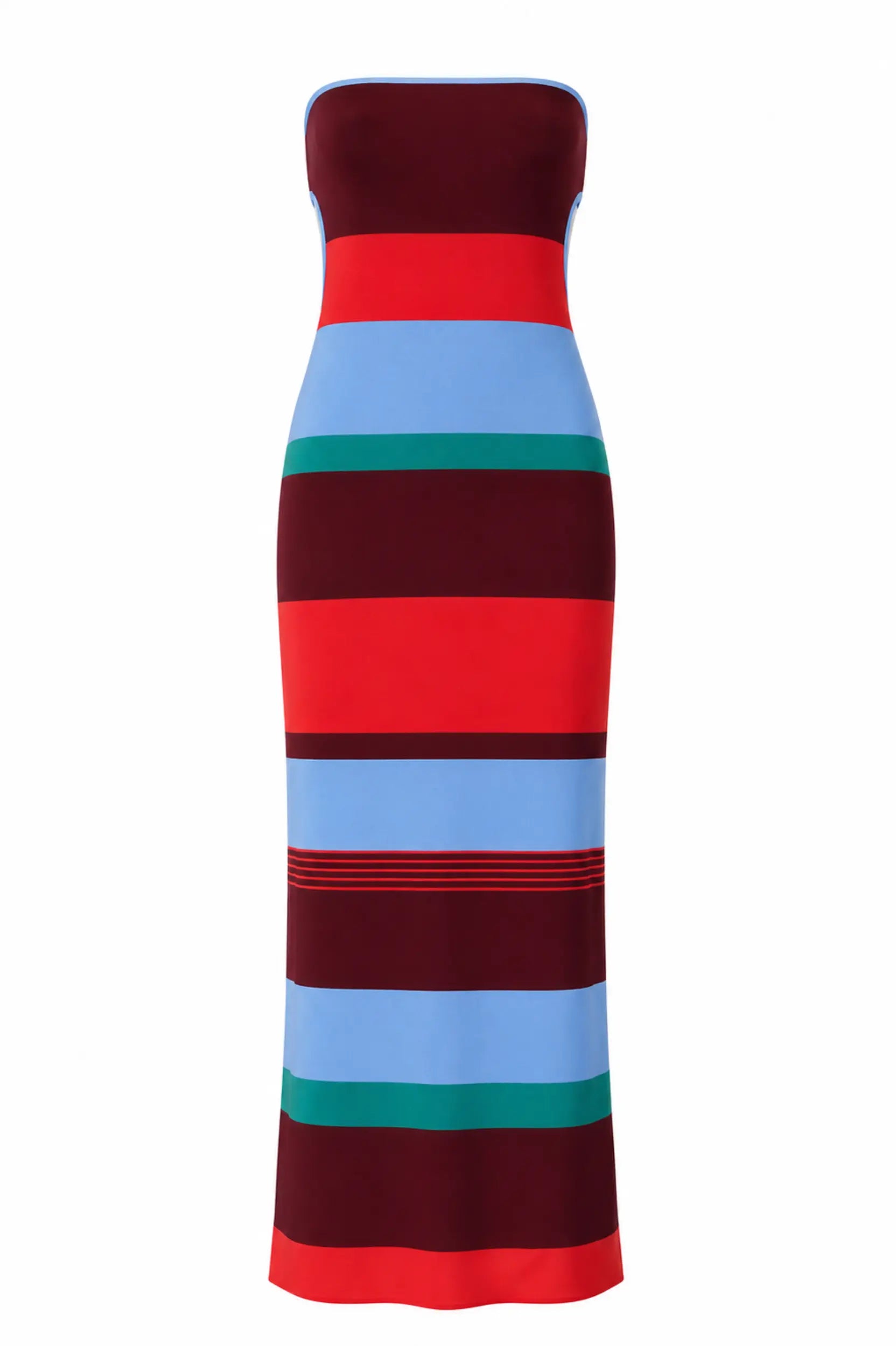 Mambo Maxi Dress Brown in Jersey