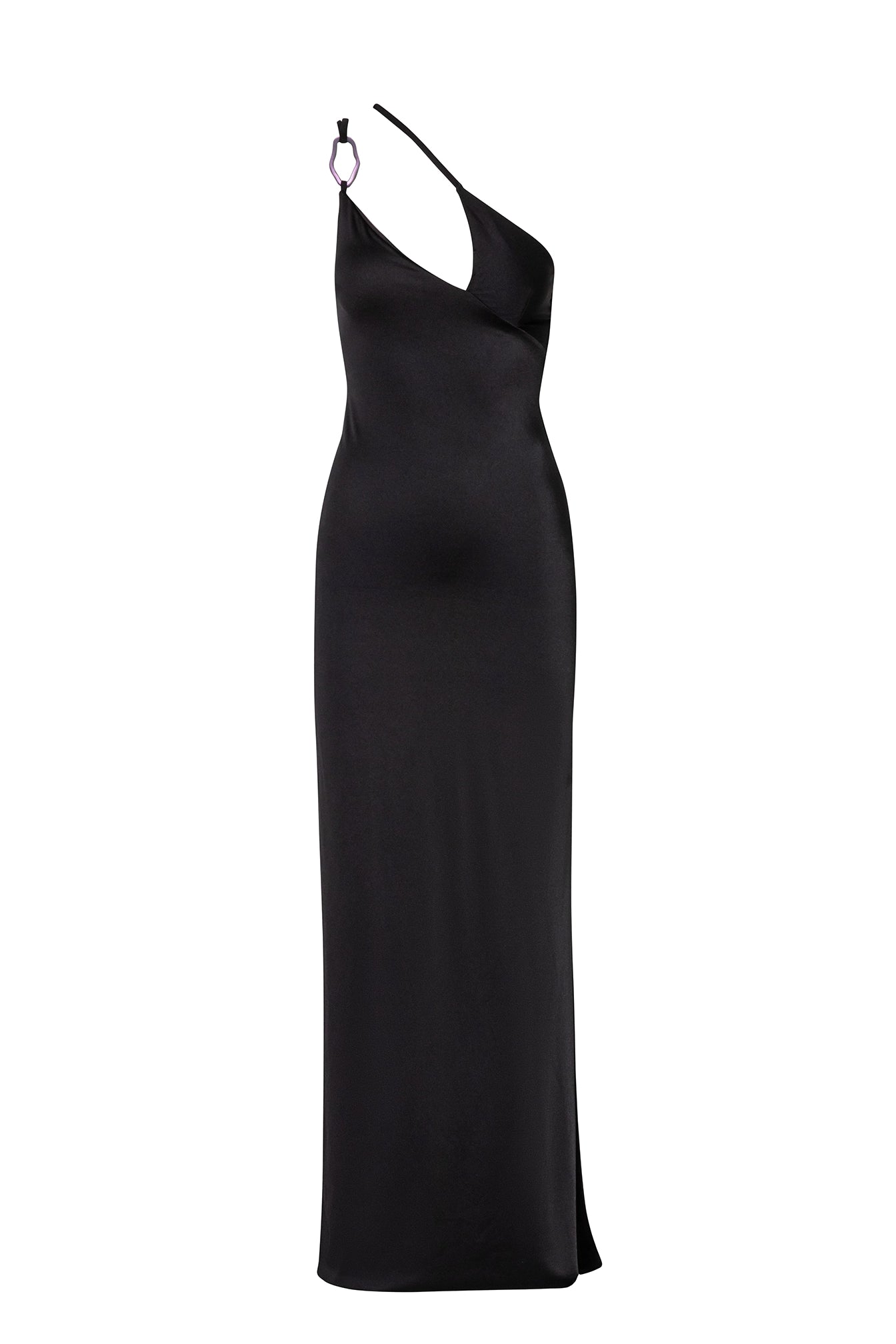 Maca Maxi Dress Black in Lycra - High Summer 24 INTERNATIONAL BAOBAB Maca Maxi Dress Black in Lycra - High Summer 24 INTERNATIONAL BAOBAB