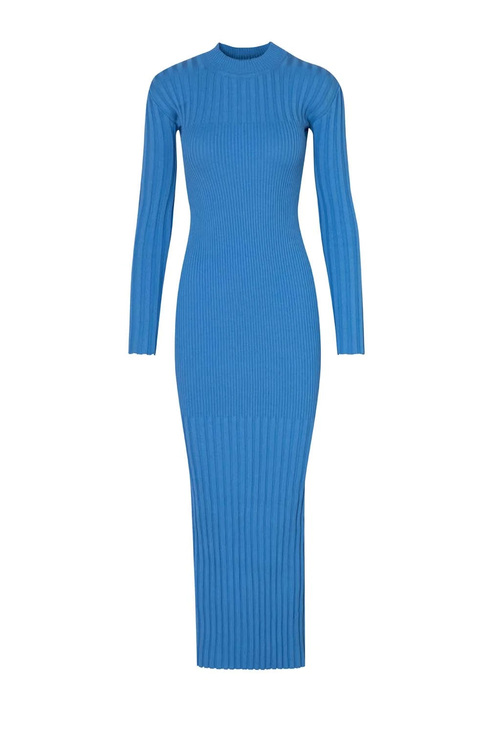 Aika Maxi Dress Blue in Knit Fabric - Fall Winter 24 INTERNATIONAL BAOBAB Aika Maxi Dress Blue in Knit Fabric - Fall Winter 24 INTERNATIONAL BAOBAB