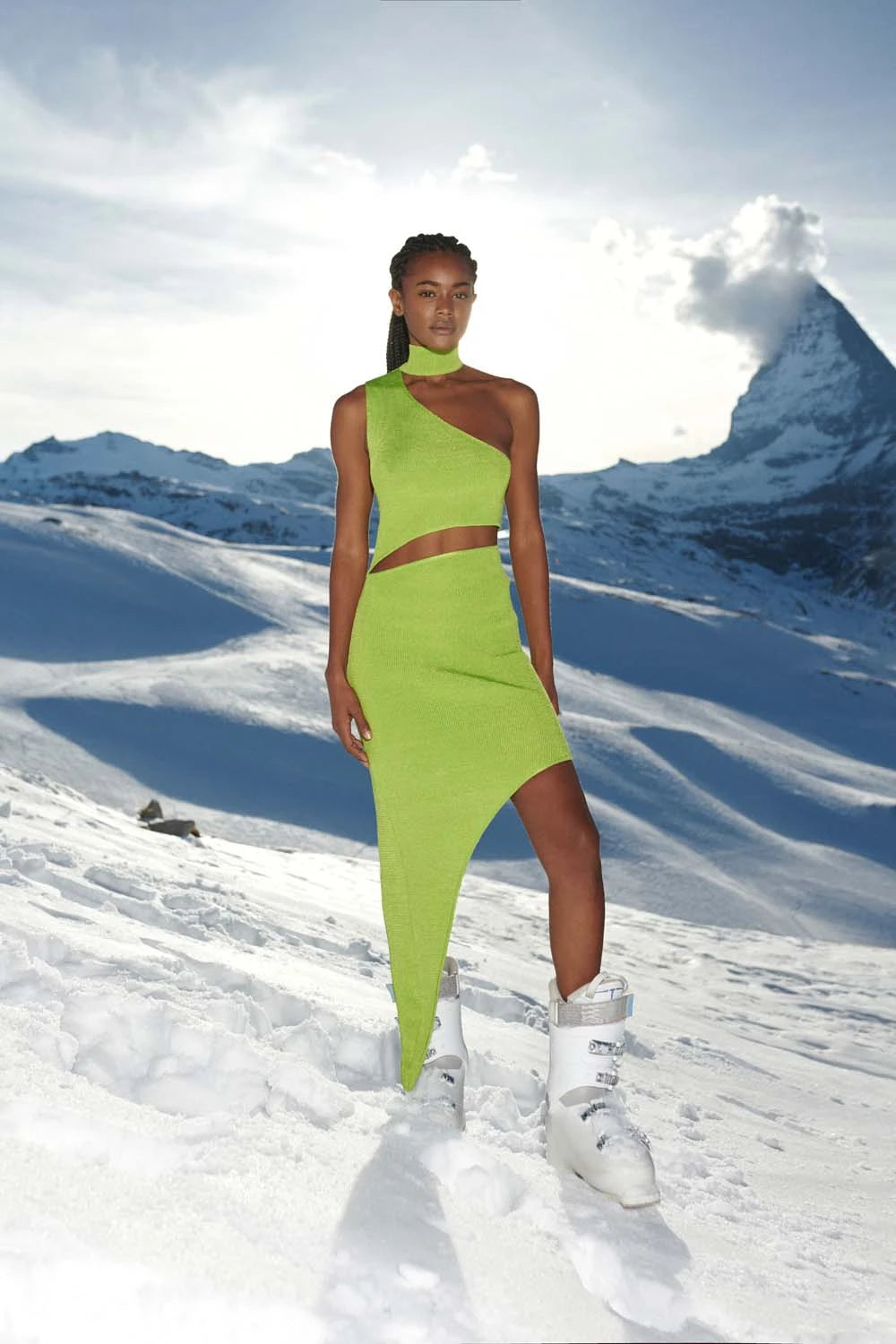 baobab Ankara Midi Dress