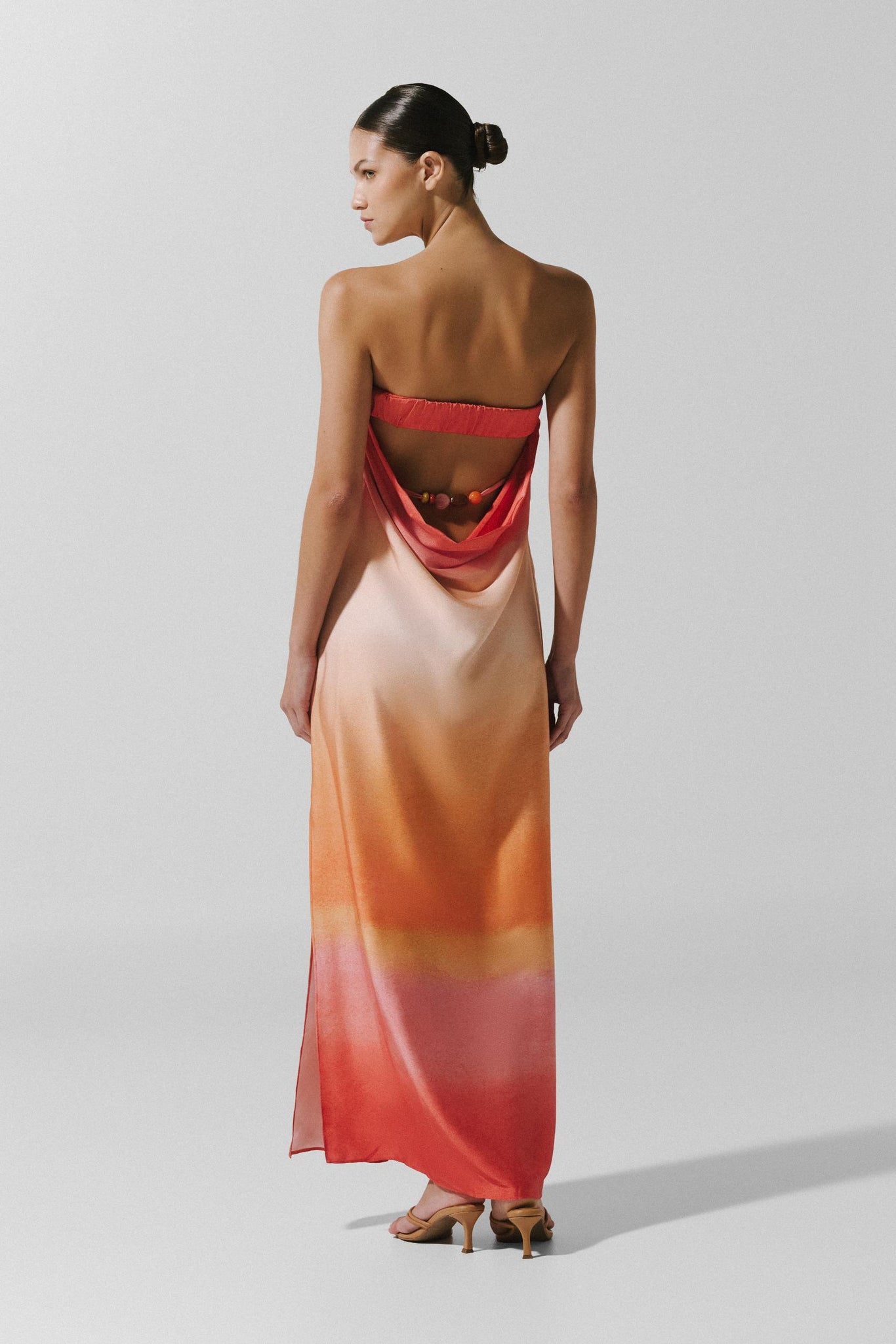 baobab pink and orange dress BAOBAB - Riri Maxi Dress