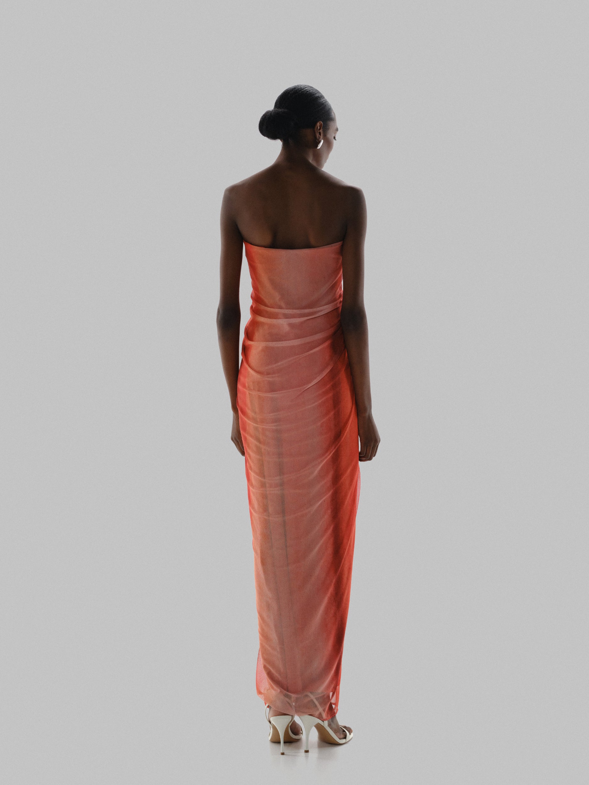 lena mesh midi dress Lena Mesh Midi Dress