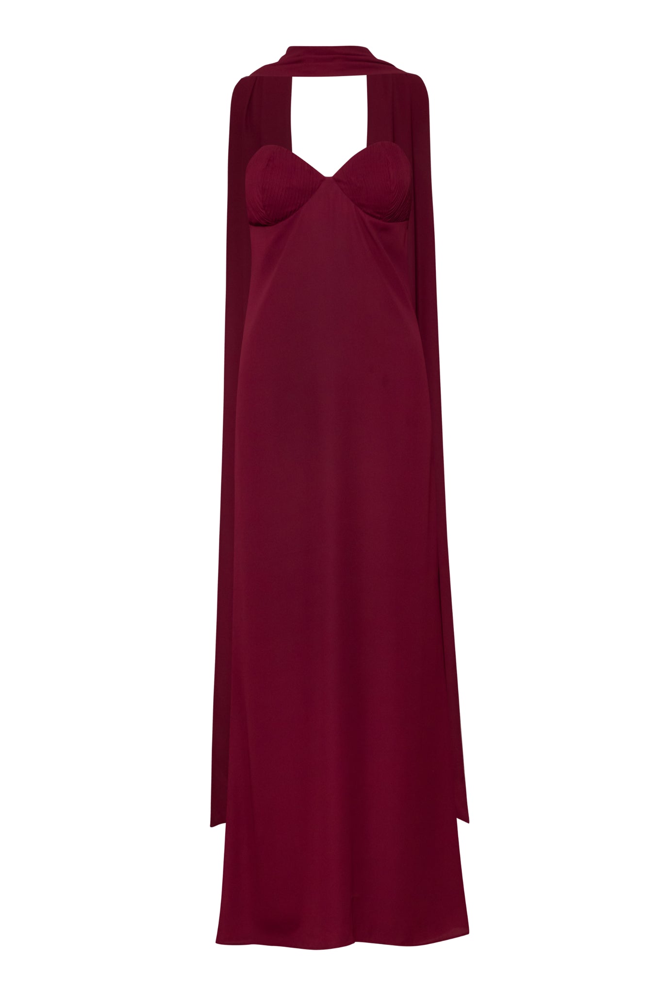 Athena Maxi Dress Red in Chiffon - Resort 26 INTERNATIONAL BAOBAB Athena Maxi Dress Red in Chiffon - Resort 26 INTERNATIONAL BAOBAB