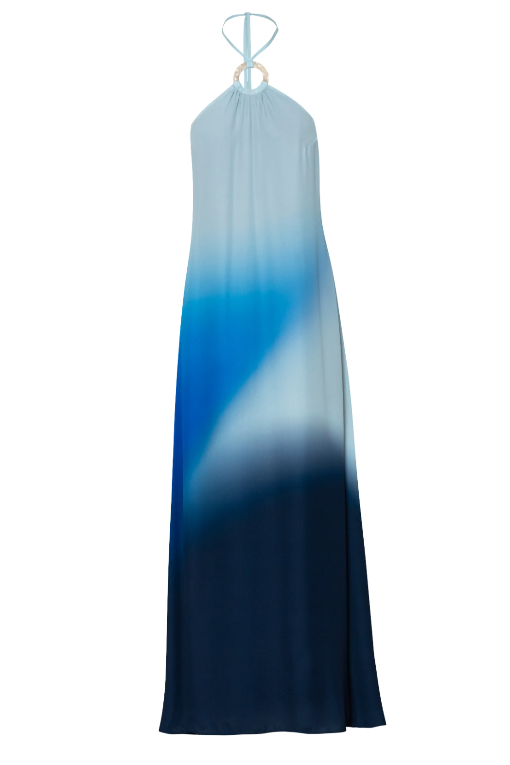 Coco Maxi Dress Blue in Chiffon - Resort 26 INTERNATIONAL BAOBAB Coco Maxi Dress Blue in Chiffon - Resort 26 INTERNATIONAL BAOBAB