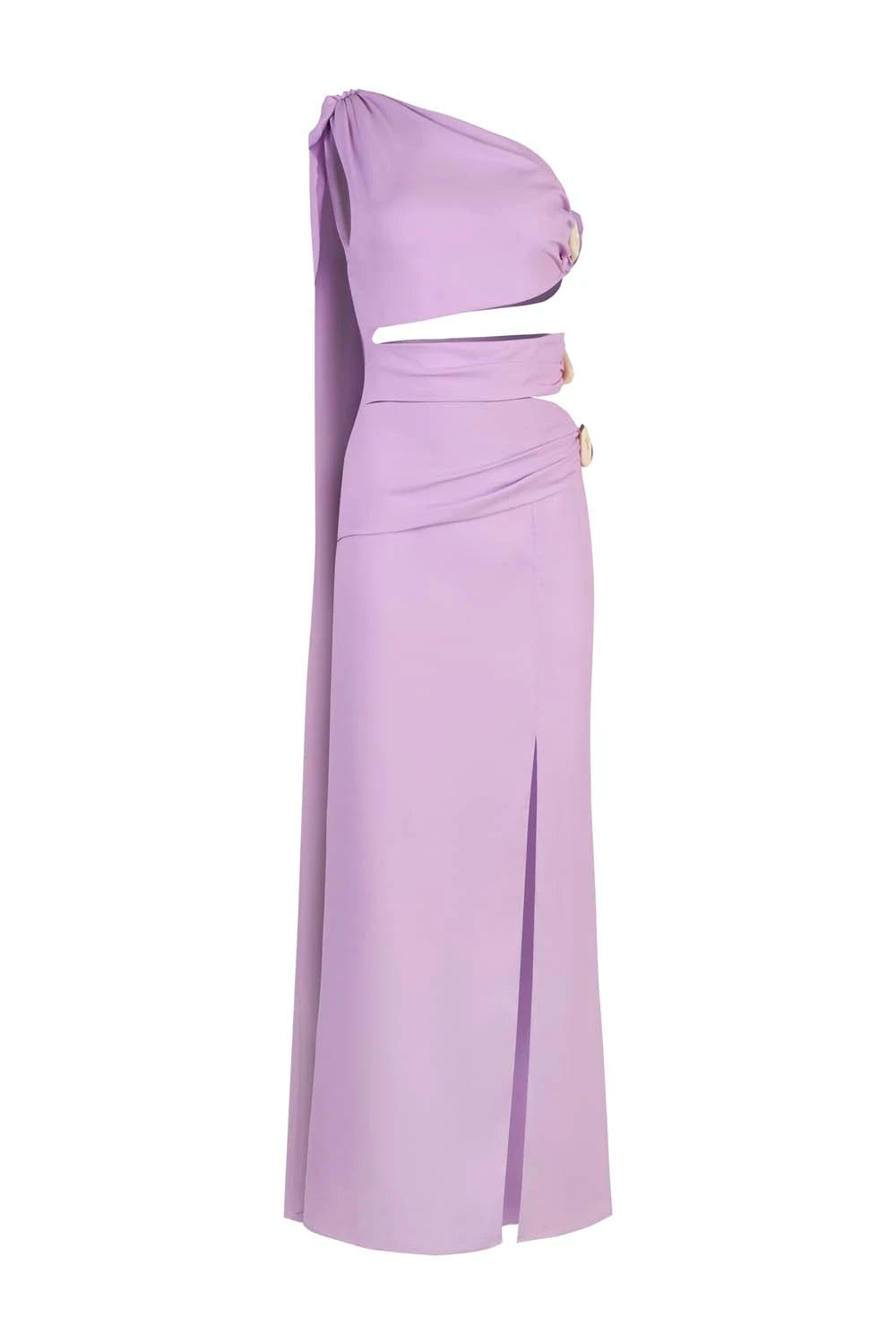 Cassis Maxi Dress Purple in Chiffon - Spring Summer 25 INTERNATIONAL BAOBAB Cassis Maxi Dress Purple in Chiffon - Spring Summer 25 INTERNATIONAL BAOBAB