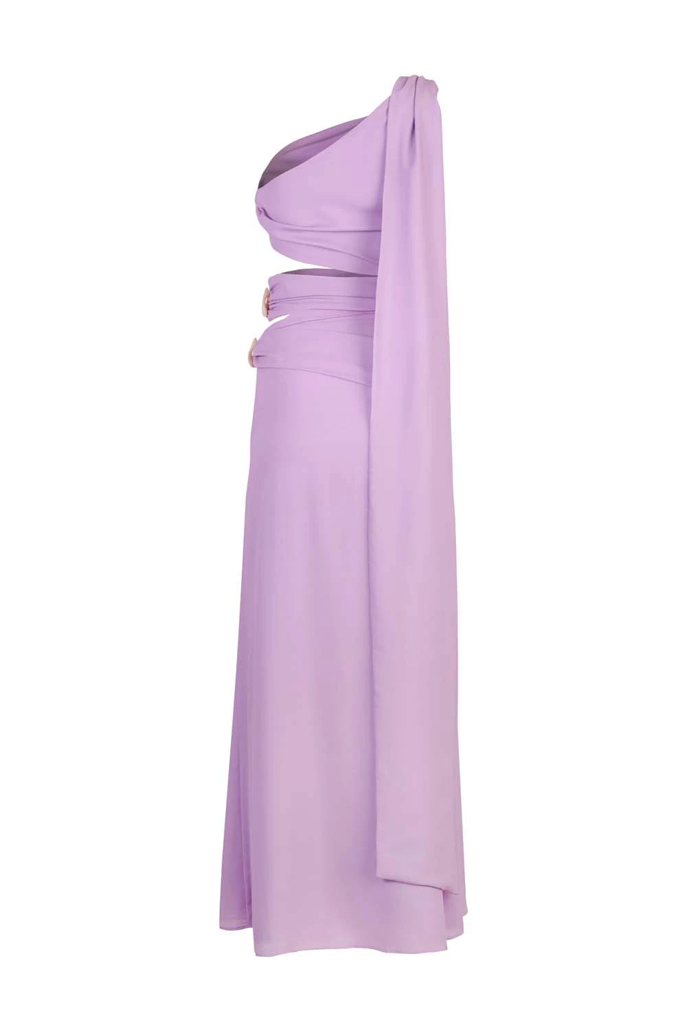 Cassis Maxi Dress Purple in Chiffon - Spring Summer 25 INTERNATIONAL BAOBAB Cassis Maxi Dress Purple in Chiffon - Spring Summer 25 INTERNATIONAL BAOBAB