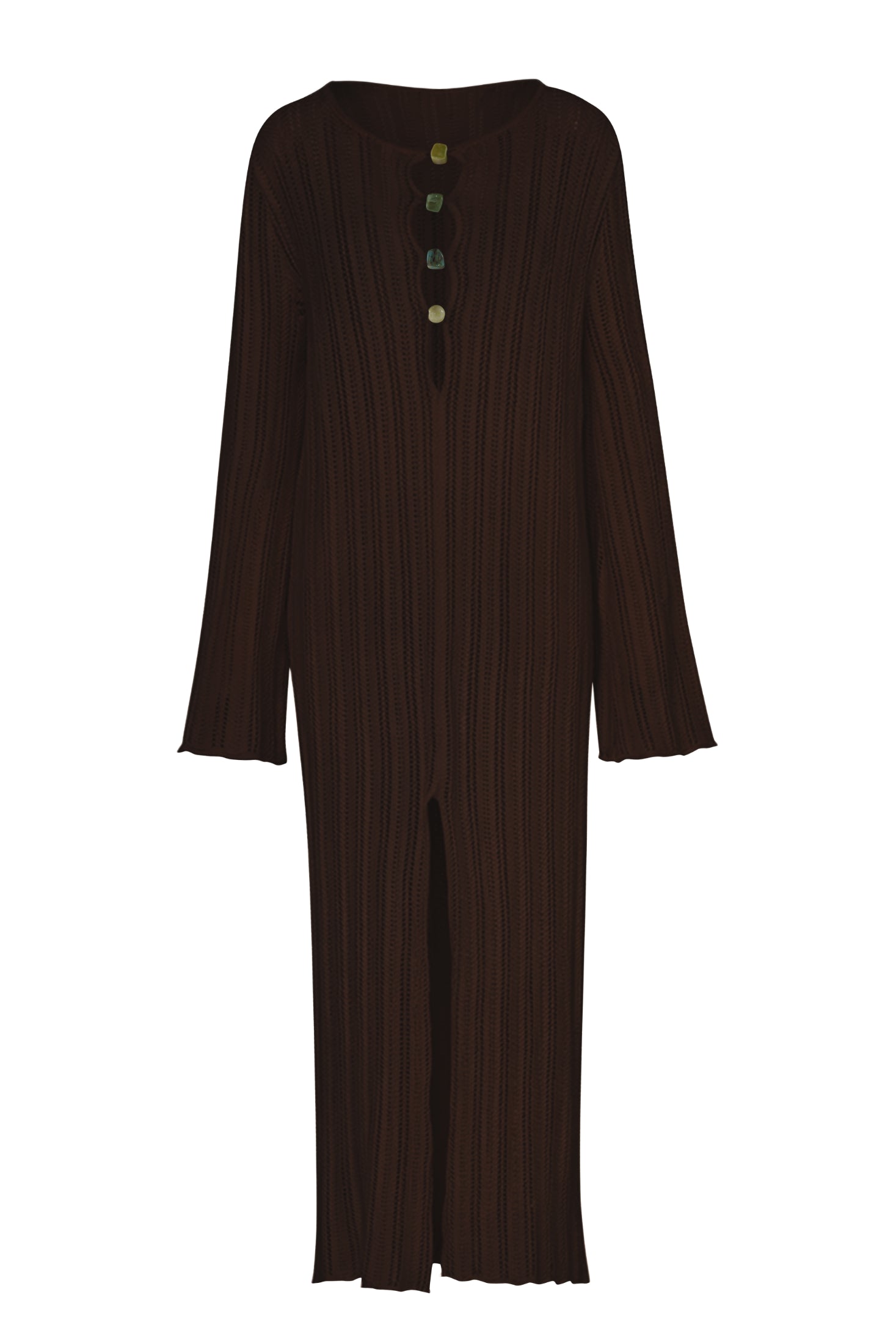 primark brown maxi dress Women's Brown Stretch Lace Maxi Dress