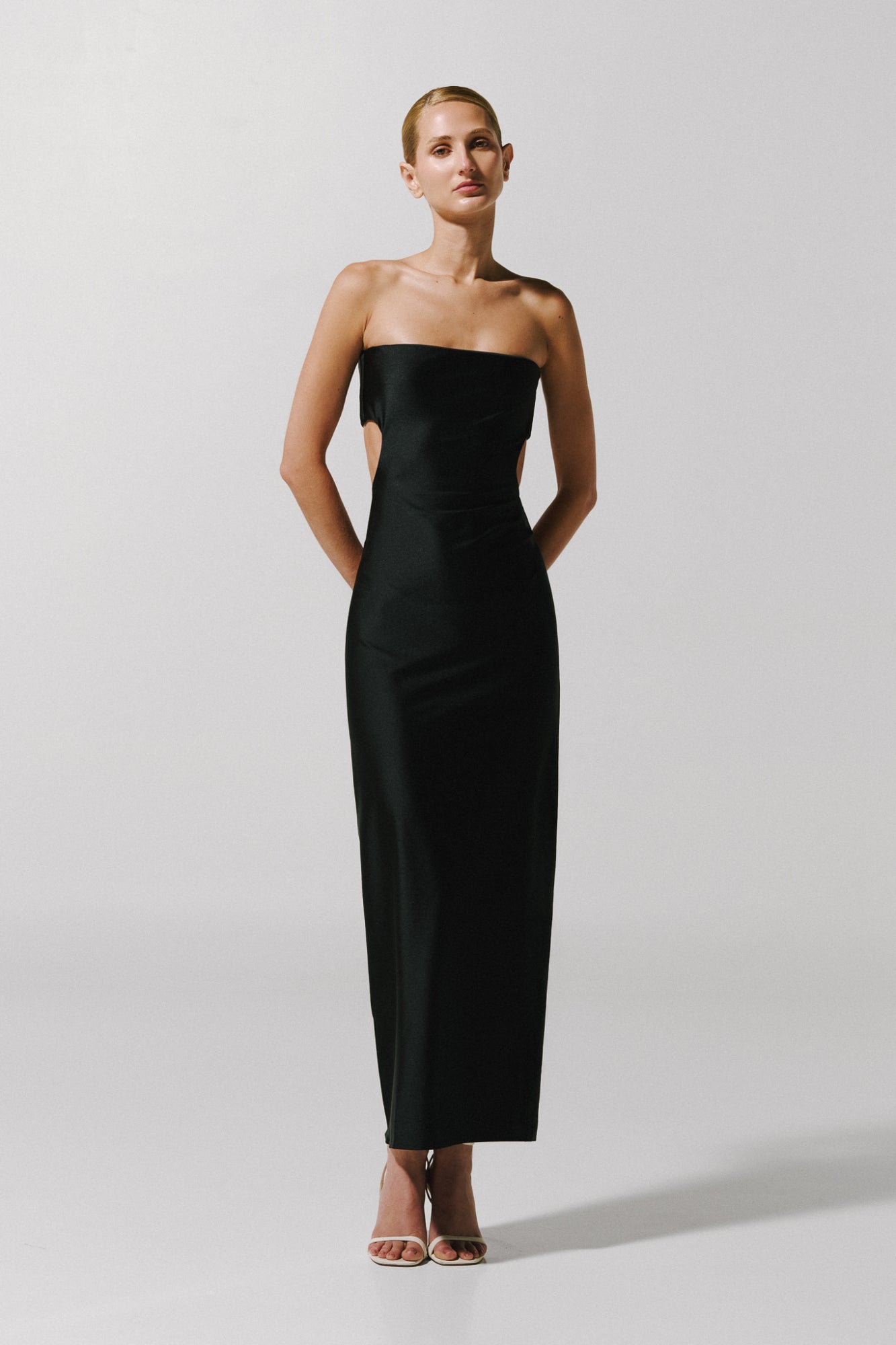 black summer maxi dresses Mambo Dress Color Code:MULT color_Candy Pink opaque finish with a Women's Ever New Dresses