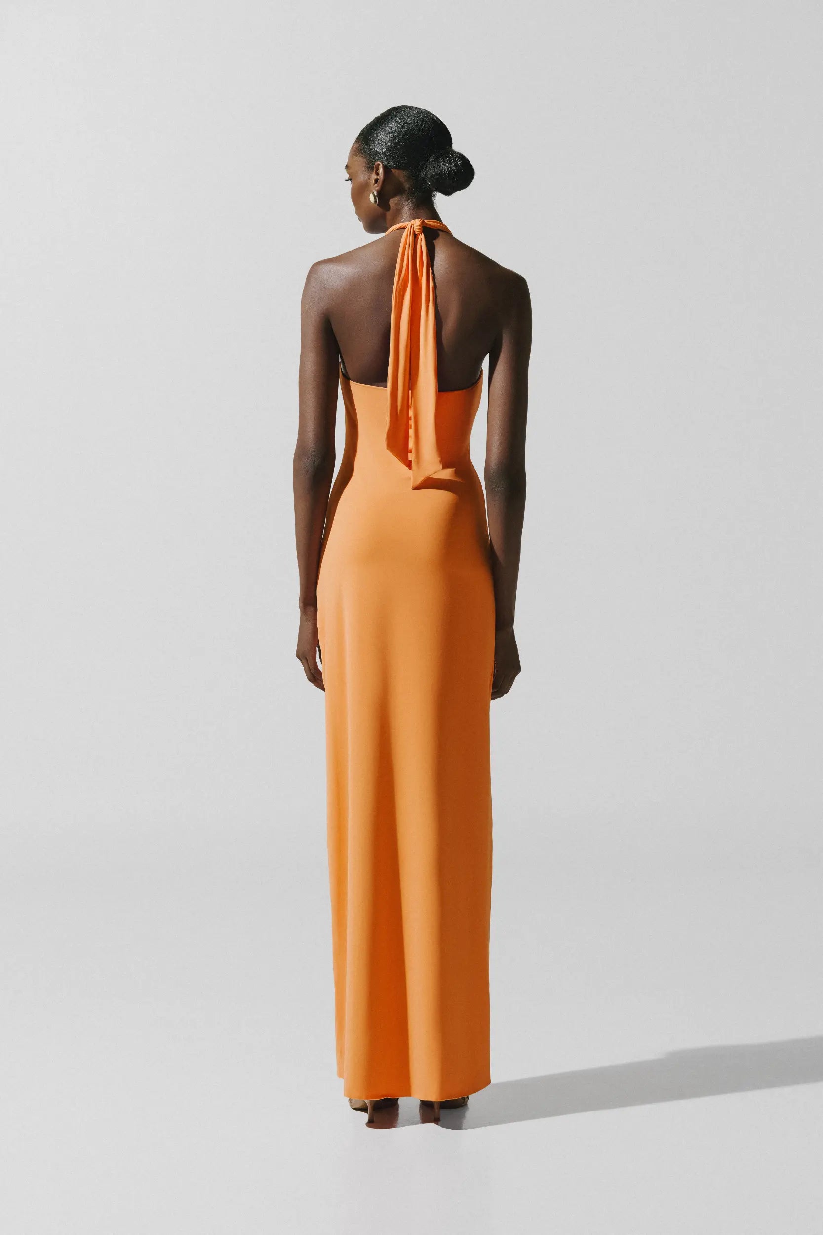 baobab orange dress Eleonora Maxi Dress