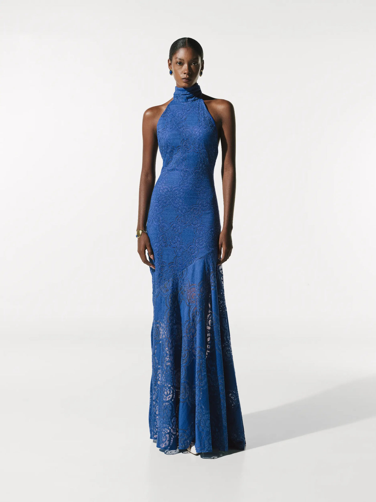 Fuji Maxi Dress Purple in Knit Fabric - Fall Winter 24