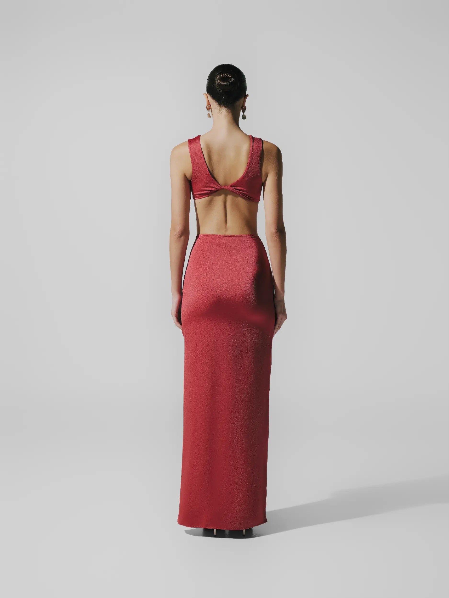 ada maxi dress Ada Maxi Dress Red in Jersey – INTERNATIONAL BAOBAB