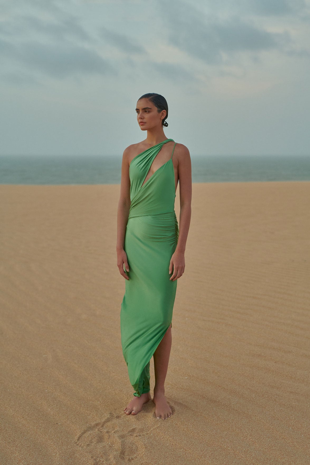 Lia Dress Cactus - BAOBAB