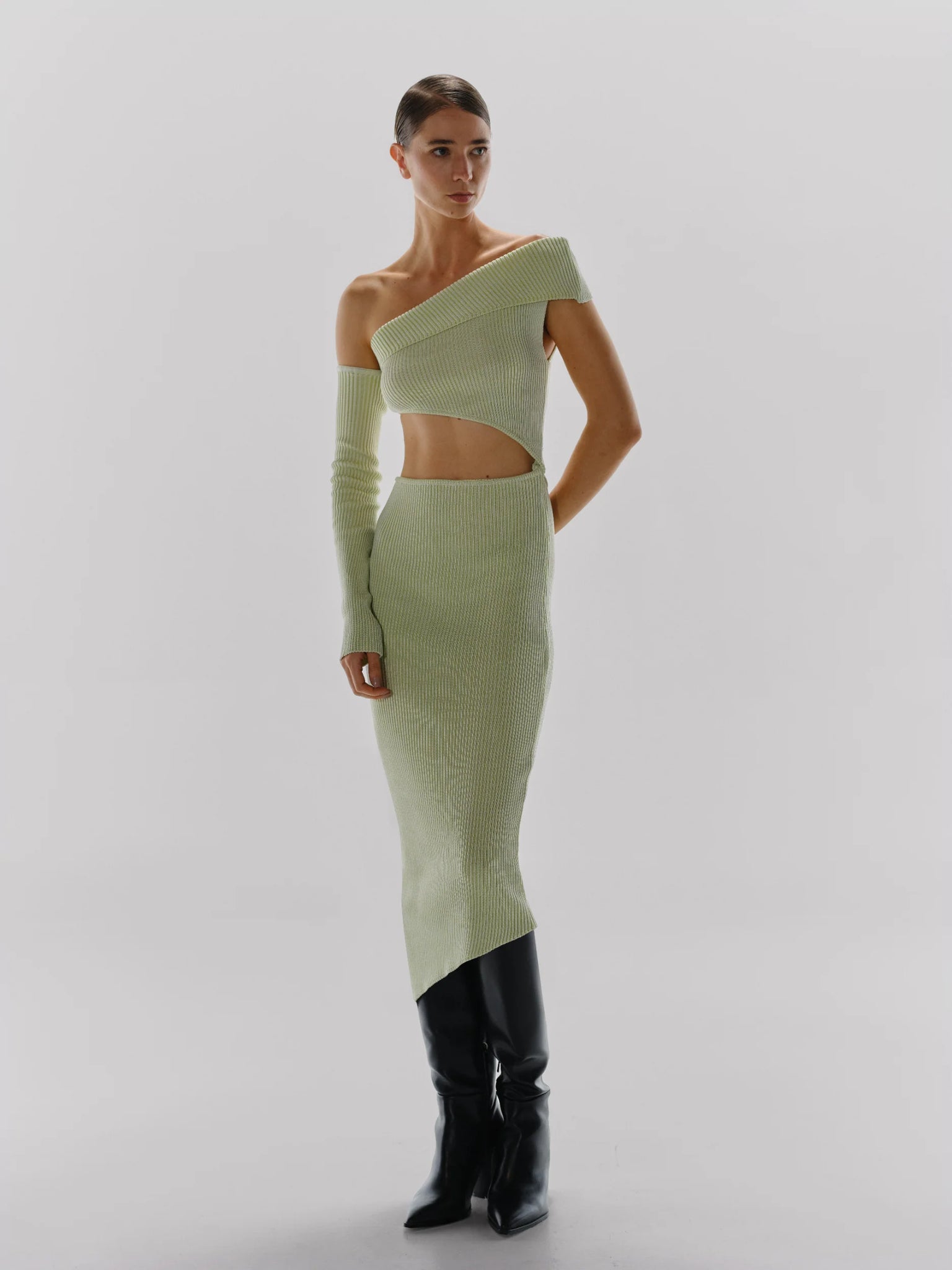 Botanico Midi Dress in Green - Fall Winter 23 INTERNATIONAL BAOBAB Botanico Midi Dress in Green - Fall Winter 23 INTERNATIONAL BAOBAB