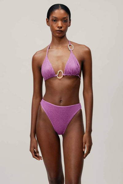 nala水着 nala pintuck swim pants Nala Bikini Bottom in Purple - Spring Summer 23