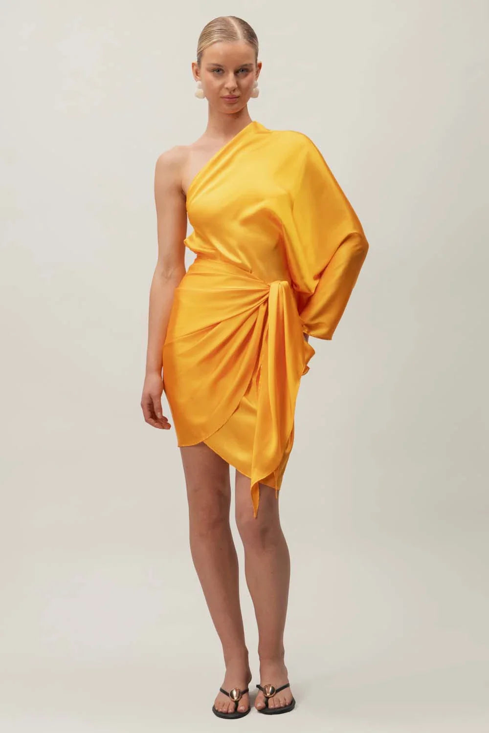 Cabana Mini Dress in Yellow