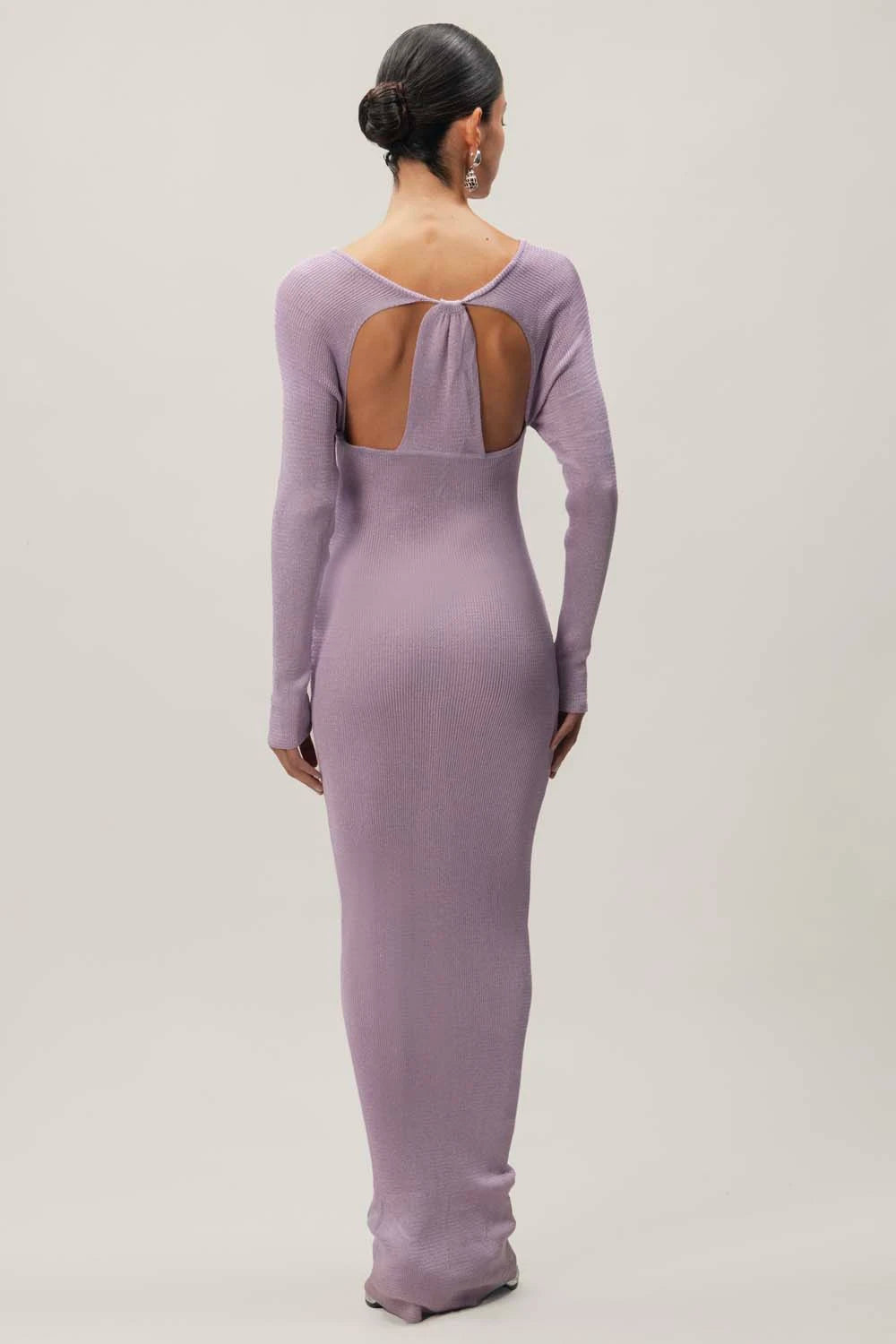 baobab purple dress Cristal Maxi Dress in Purple