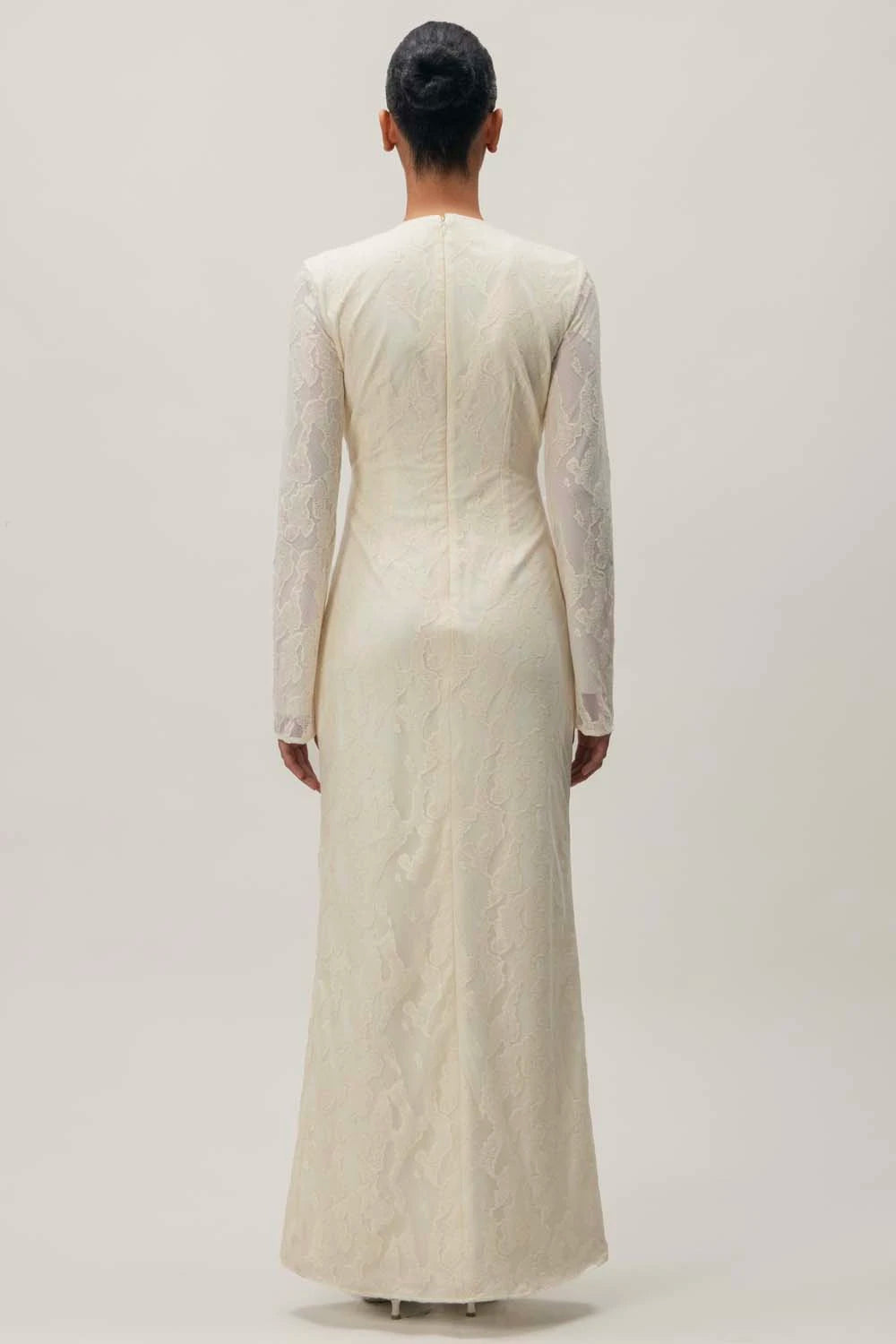 Manola Maxi Dress White in Lace - Spring Summer 25 INTERNATIONAL BAOBAB Manola Maxi Dress White in Lace - Spring Summer 25 INTERNATIONAL BAOBAB